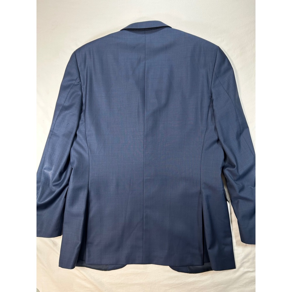 Peter Millar 100% Wool Button Blazer Sport Coat Made in Canada Notch Lapel 44T - Picture 16 of 16